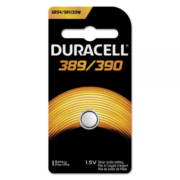 DURMND389BPK Duracell Silver Oxide Medical Battery, 389, 36/Carton