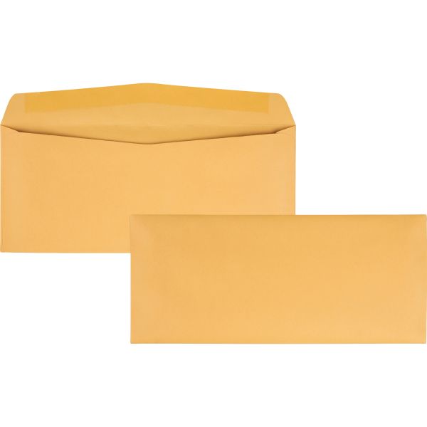 QUA11362 Quality Park Kraft Envelope, #11, 4 1/2 x 10 3/8, Brown Kraft, 500/Box