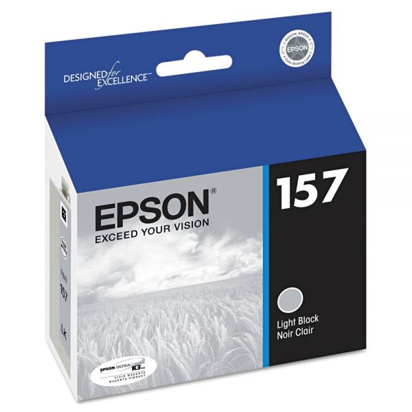 EPST157720 Epson T157720 (157) UltraChrome K3 Ink, Light Black