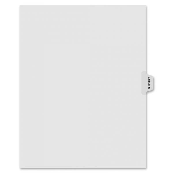 KLF91865 Kleer-Fax 90000 Series Side-Tab Legal Exhibit Index Dividers