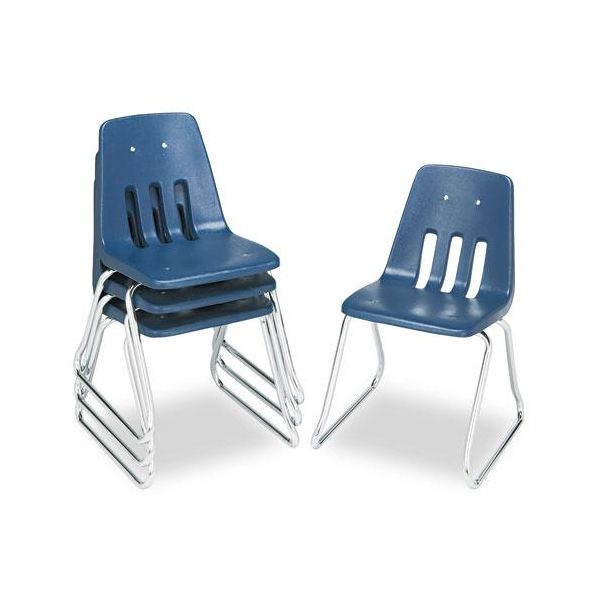 VIR961851 Virco 9600 Series Classroom Plastic Stacking Chairs