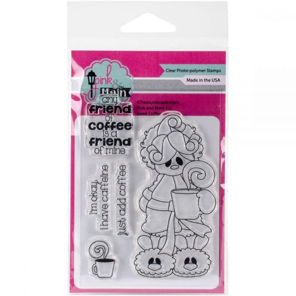 NOTM344588 Pink & Main Clear Stamps 3"X4"