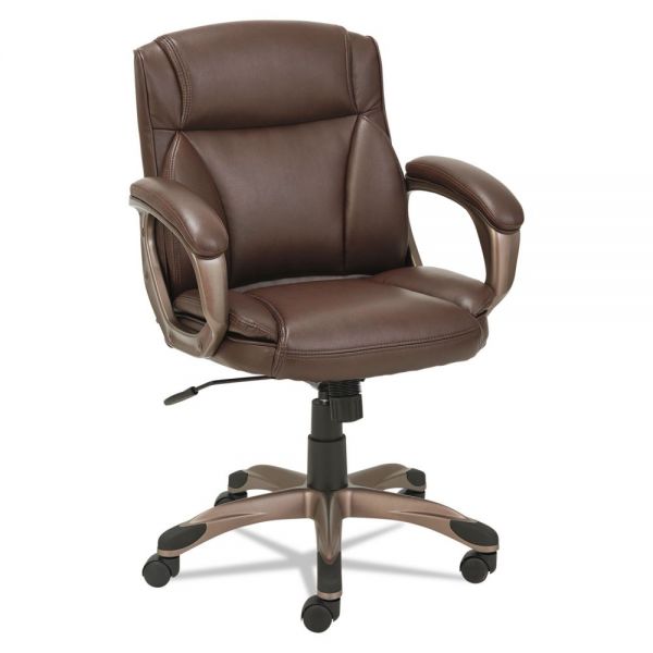 Alera Veon Series Low-Back Leather Task Chair, Supports up to 250 lbs