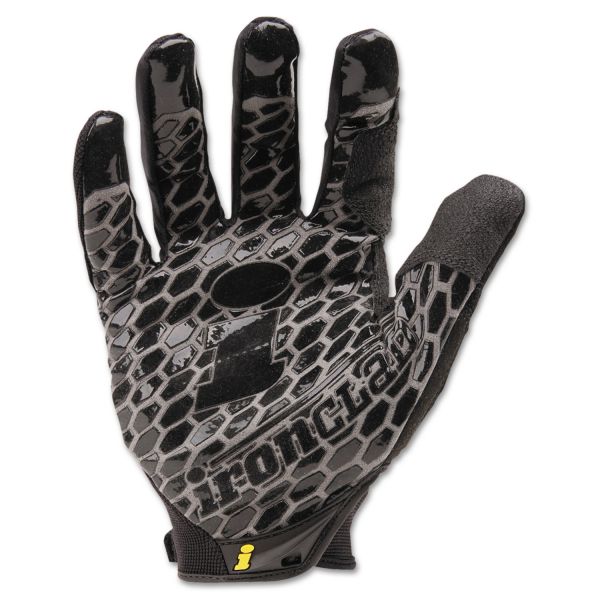 IRNBHG04L Ironclad Box Handler Gloves, Black, Large, Pair