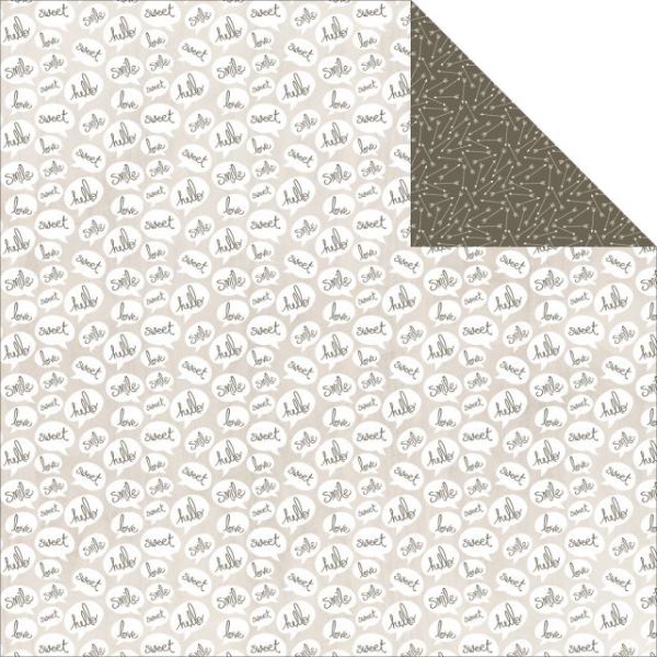 NOTM443194 Bow & Arrow Double-Sided Cardstock