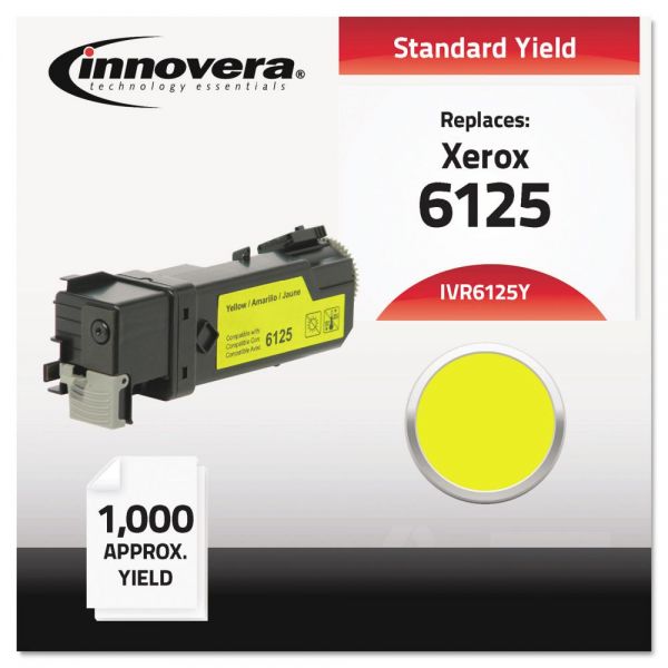 IVR6125Y Innovera Remanufactured Xerox 6125 Toner Cartridge