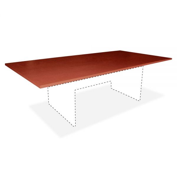 LLR87374 Lorell Essentials Series Cherry Conference Table