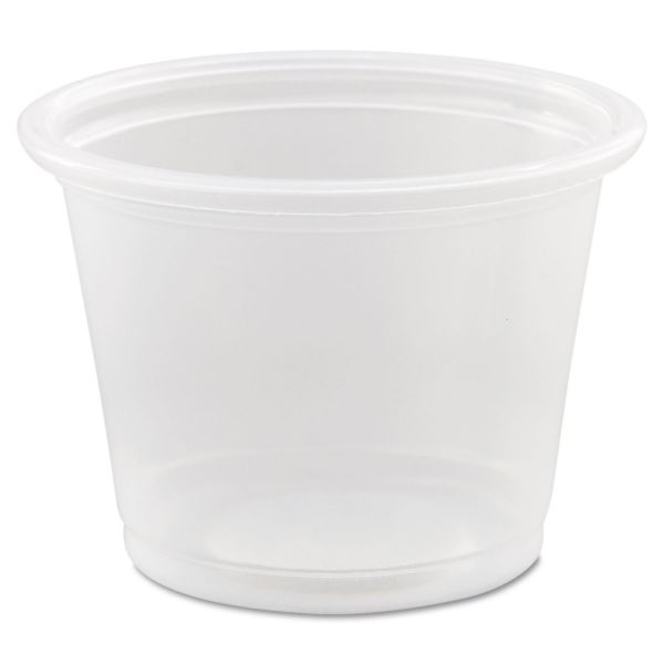 DCC100PC Dart Conex Complements Portion/Medicine Cups, 1oz, Clear, 125/Bag, 20 Bags/Carton