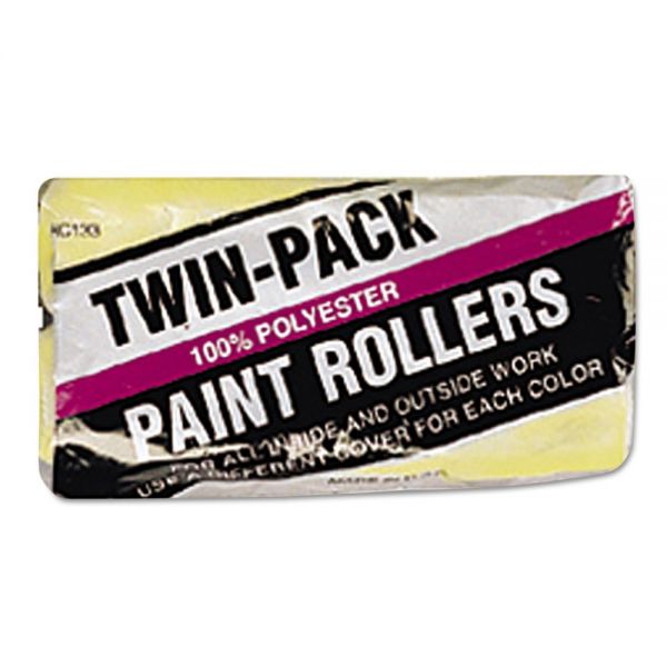 LZRRC1339 Linzer Semi-Smooth Paint Roller Cover, 9", Yellow