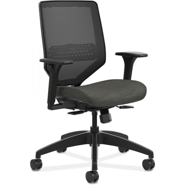 HONSVMM1ALCO10 HON Solve Series Mid-Back Task Chair with Knit Mesh Back