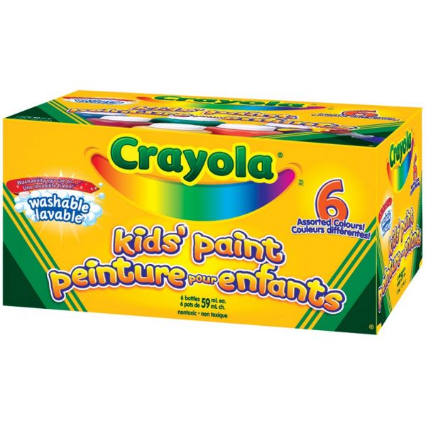 CYO541204 Crayola Washable Kid's Paints