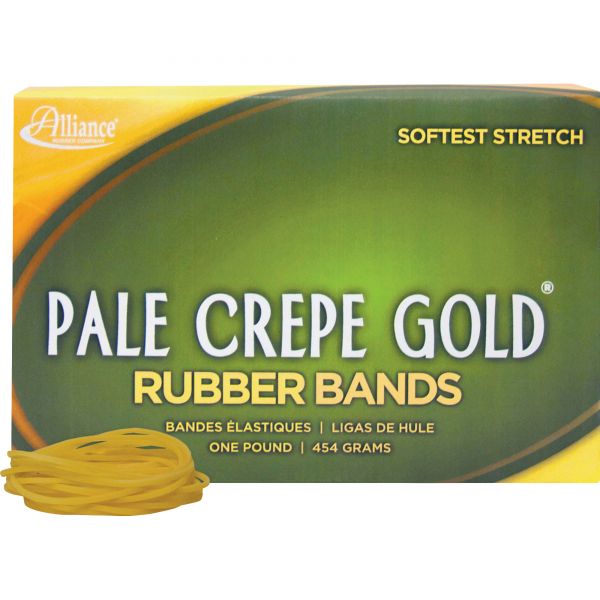 ALL20165 Pale Crepe Gold #16 Rubber Bands