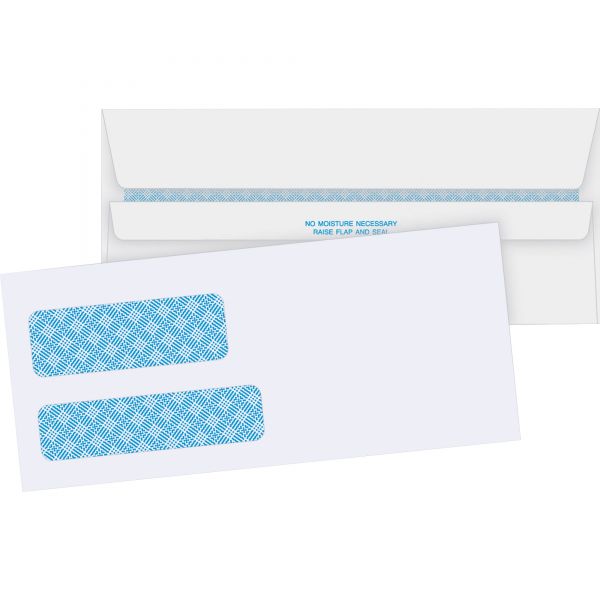 BSN36681 Business Source No. 9Double Window Invoice Envelopes