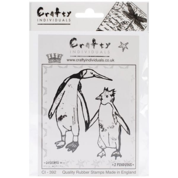 NOTM289892 Crafty Individuals Unmounted Rubber Stamp 4.75"X7" Pkg