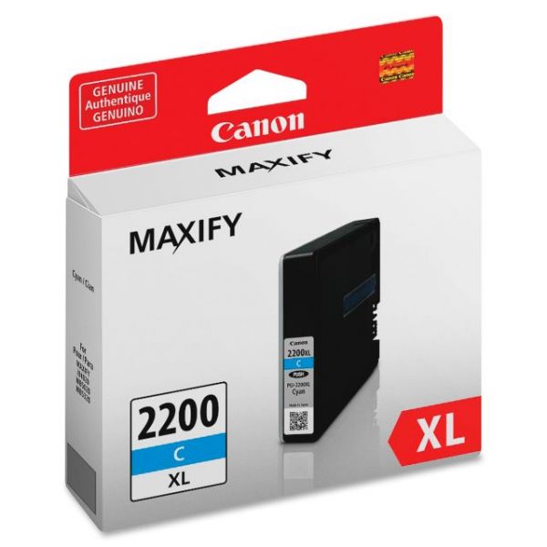 CNMPGI2200XLC Canon PGI-2200XL Cyan High Yield Ink Cartridge