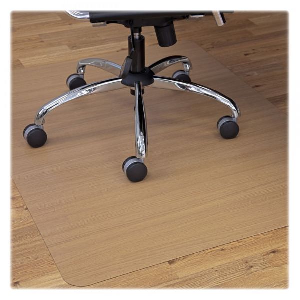 ESR119386 E.S. Robbins Natural Wood-Look Hard Floor Chair Mat
