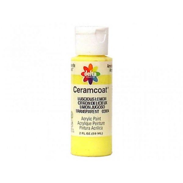 NOTM131374 Ceramcoat Luscious Lemon Acrylic Paint