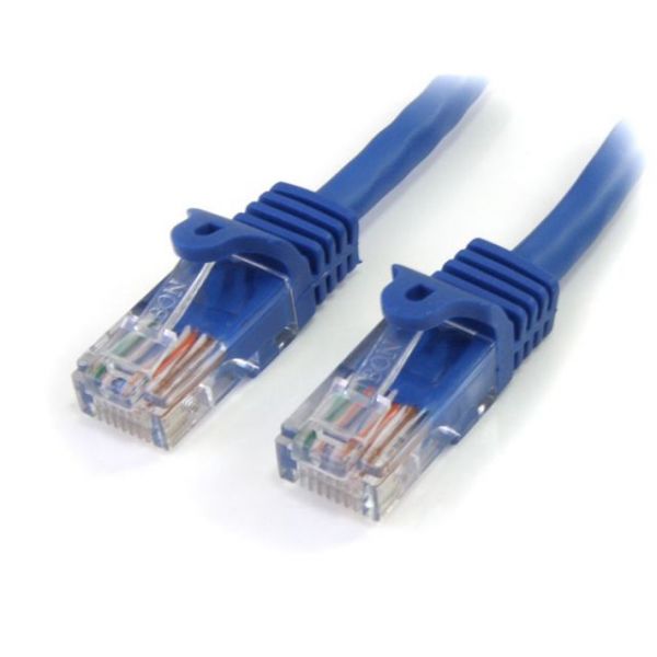 SYNX2744372 StarTech.com 20 ft Blue Snagless Cat5e UTP Patch Cable