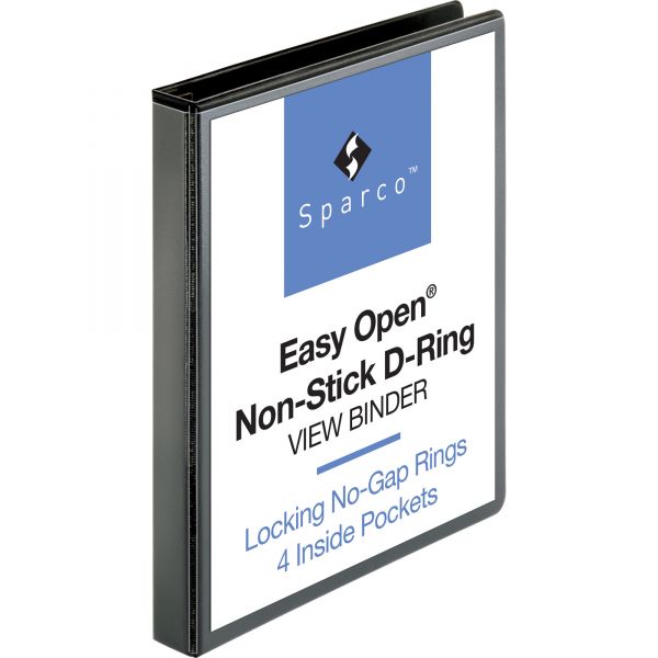 SPR26956 Sparco Locking 1" 3-Ring Binder