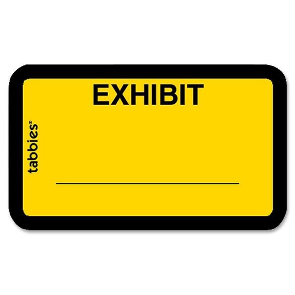TAB58090 Tabbies Exhibit Legal File Labels