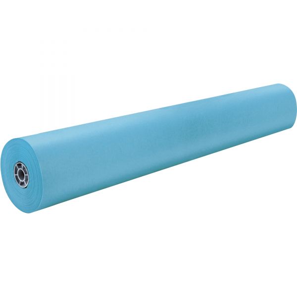PAC63150 Pacon Rainbow Duo-Finish Colored Kraft Paper, 35 lbs., 36" x 1000 ft, Sky Blue