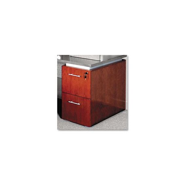 MLNEPFF36WC Tiffany Industries Eclipse Series File/File Pedestal for Desk Top, Warm Cherry