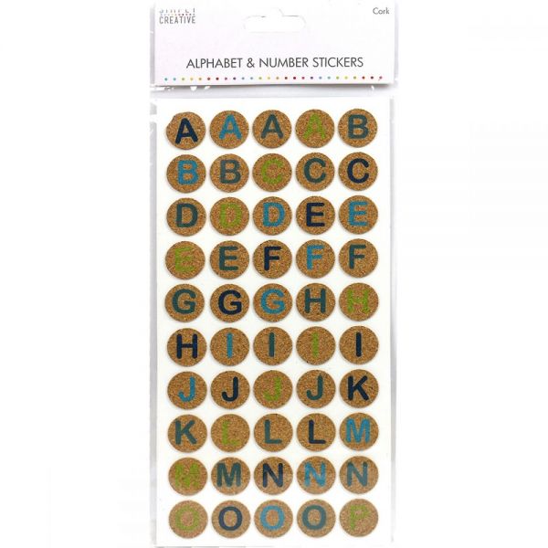 NOTM440065 Simply Creative Alphabet & Number Stickers
