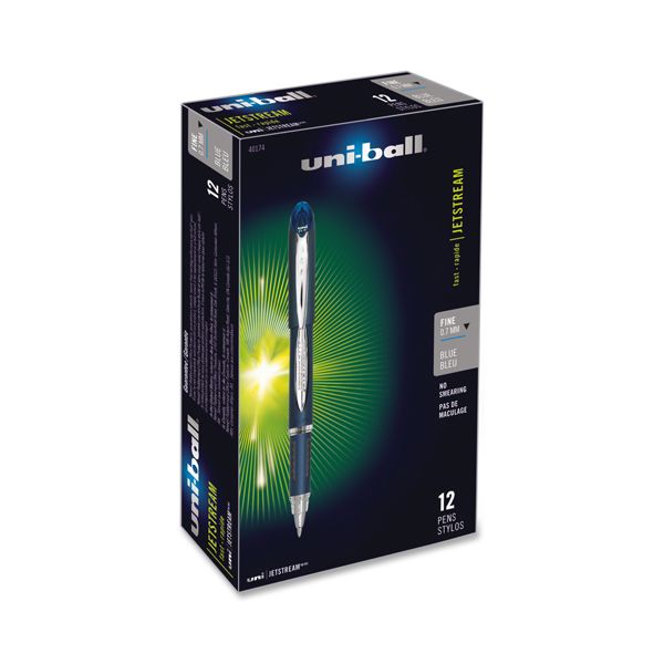 SAN40174DZ Uni-Ball Jetstream Gel Rollerball Pens