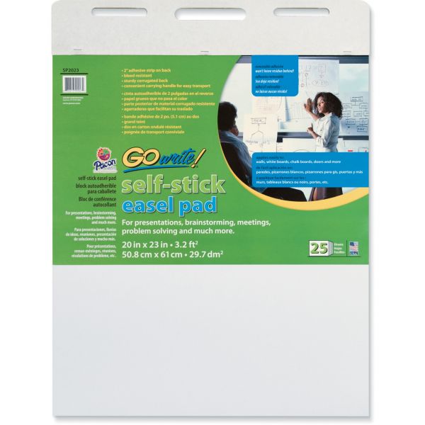 PACSP2023 GoWrite! Self-Adhesive Easel Pad