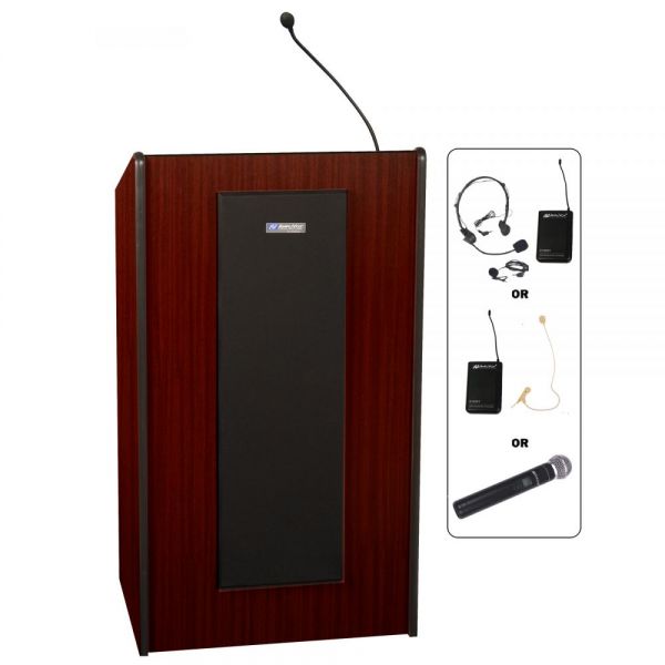 APLSW450 AmpliVox SW450 - Wireless Presidential Plus Lectern