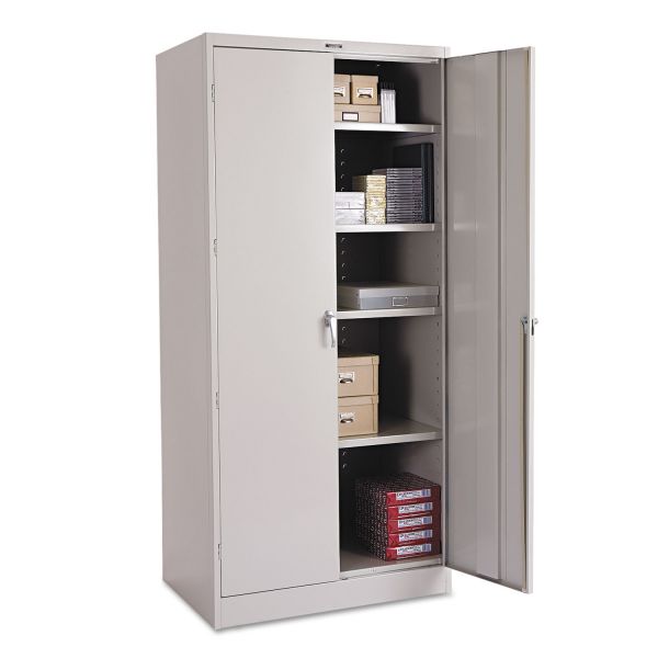 TNN2470LGY Tennsco 78" High Deluxe Cabinet, 36w x 24d x 78h, Light Gray