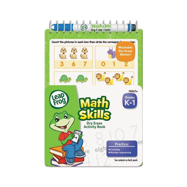 LeapFrog Math Skills Dry Erase Activity Book