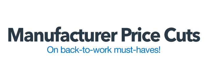 Manufacturer Price Cuts