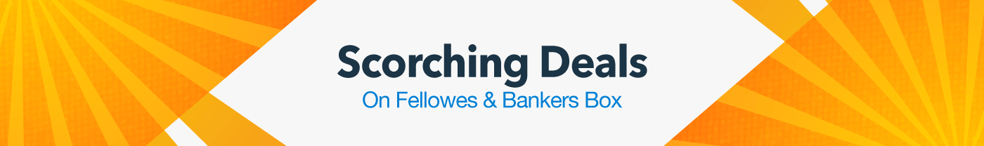 Scorching Deals on Fellowes & Bankers Box