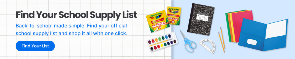 Find Your School Supply List